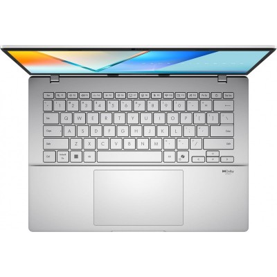 Ноутбук ASUS Vivobook S 14 S3407VA-LY015 14" WUXGA IPS, Intel i5-13420H, 16GB, F512GB, UMA, NoOS, Сріблястий