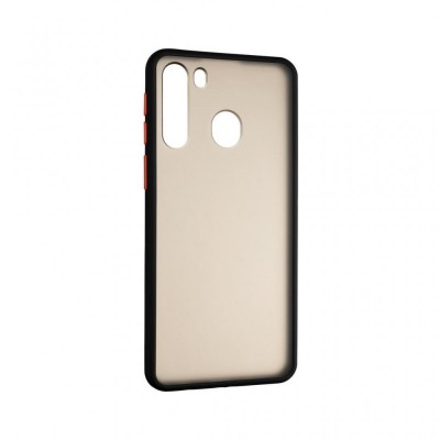 Чохол до моб. телефона Gelius Bumper Mat Case for Samsung A215 (A21) Black (00000079431)