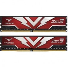 Модуль пам'яті для комп'ютера DDR4 16GB (2x8GB) 3200 MHz T-Force Zeus Red Team (TTZD416G3200HC20DC01) Модуль пам'яті для комп'ютера DDR4 16GB (2x8GB) 3200 MHz T-Force Zeus Red Team (TTZD416G3200HC20DC01)