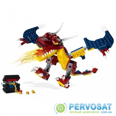 Конструктор LEGO Creator Огненный дракон 234 детали (31102)
