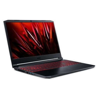 Ноутбук Acer Nitro 5 AN515-57 15.6FHD IPS 144Hz/Intel i7-11800H/16/512F/NVD3050-4/Lin/Black