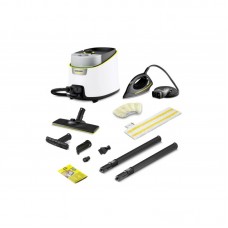 Пароочисник Karcher SC 4 Deluxe Iron, 2200Вт, 1300мл, 4Бар, праска, швабра, білий Пароочисник Karcher SC 4 Deluxe Iron, 2200Вт, 1300мл, 4Бар, праска, швабра, білий