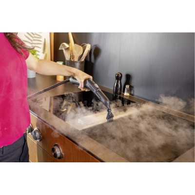 Пароочисник Karcher SC 4 Deluxe Iron, 2200Вт, 1300мл, 4Бар, праска, швабра, білий