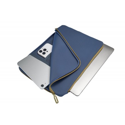 Чохол Tucano Doppio для ноутбука 13"/14", синій Чохол Tucano Doppio для ноутбука 13"/14", синій