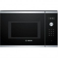 Мікрохвильова піч Bosch вбудована, 25л, електр. керув., 900Вт, гриль, дисплей, нержавіюча сталь