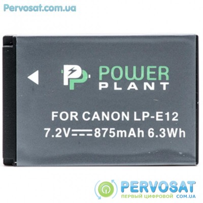 Аккумулятор к фото/видео PowerPlant Canon LP-E12 (DV00DV1311)