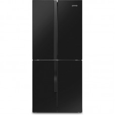 Холодильник SBS Gorenje, 182х64х80см, 4 двері, 265(129)л, А+, NoFrost+, Інвертор , Зона св-ті, Внутр. Диспл, Чорний Холодильник SBS Gorenje, 182х64х80см, 4 двері, 265(129)л, А+, NoFrost+, Інвертор , Зона св-ті, Внутр. Диспл, Чорний