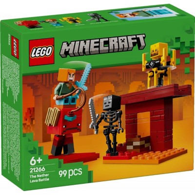 Конструктор LEGO Minecraft Битва з лавою у Незері