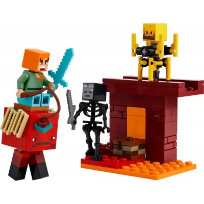 Конструктор LEGO Minecraft Битва з лавою у Незері