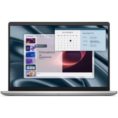Ноутбук Dell Pro 14 Essential 14" 2K AG, Intel 5-120U, 16GB, F512GB, UMA, Win11P, сріблястий Ноутбук Dell Pro 14 Essential 14" 2K AG, Intel 5-120U, 16GB, F512GB, UMA, Win11P, сріблястий