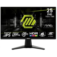 Монітор MSI 24.5" MAG 255XF 2xHDMI, DP, Audio, IPS, 300Hz, 0.5ms, sRGB 120%, FreeSync