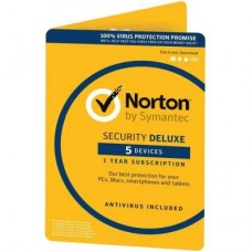 Антивирус Norton by Symantec NORTON SECURITY DELUXE 5D 2 Year 5 Device ESD key (21390892)