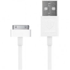 Дата кабель USB 2.0 AM to Apple 30pin 1.0m CK-13 White INKAX (F_62154) Дата кабель USB 2.0 AM to Apple 30pin 1.0m CK-13 White INKAX (F_62154)