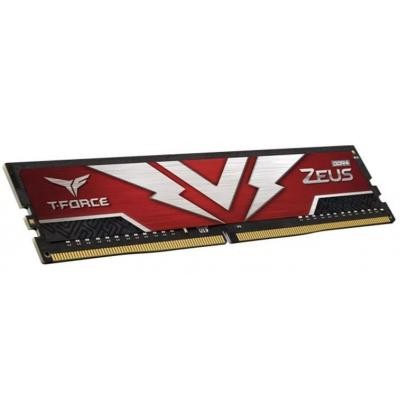 Модуль памяти для компьютера DDR4 8GB 2666 MHz T-Force Zeus Red Team (TTZD48G2666HC1901)