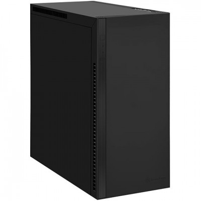 Корпус SilverStone KUBLAI KL07B,MidT, USB3.0x2,Type-Cx1, 3x140мм,шумоізоляція,без БЖ,чорний