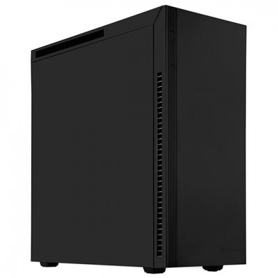 Корпус SilverStone KUBLAI KL07B,MidT, USB3.0x2,Type-Cx1, 3x140мм,шумоізоляція,без БЖ,чорний