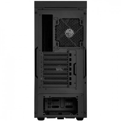 Корпус SilverStone KUBLAI KL07B,MidT, USB3.0x2,Type-Cx1, 3x140мм,шумоізоляція,без БЖ,чорний