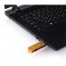 USB флеш накопитель eXceleram 128GB P2 Series Gold/Black USB 3.1 Gen 1 (EXP2U3GOB128)