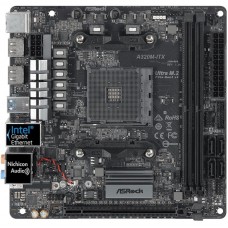 Материнська плата ASRock A320M-ITX sAM4 A320 2xDDR4 HDMI mITX Материнська плата ASRock A320M-ITX sAM4 A320 2xDDR4 HDMI mITX