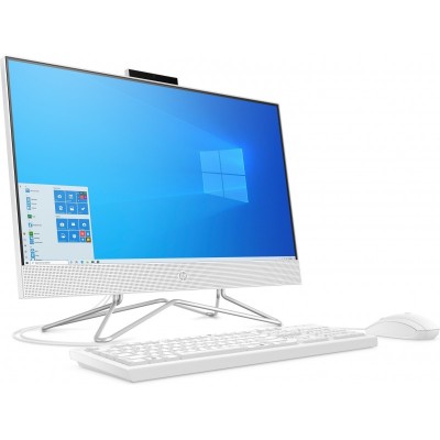 Персональний комп'ютер-моноблок HP All-in-One 23.8FHD IPS AG/Intel i3-1125G4/8/256F/int/kbm/DOS/White