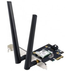 WiFi-адаптер ASUS PCE-AX1800 Bluetooth 5.2 PCI Express WPA3 MU-MIMO OFDMA WiFi-адаптер ASUS PCE-AX1800 Bluetooth 5.2 PCI Express WPA3 MU-MIMO OFDMA