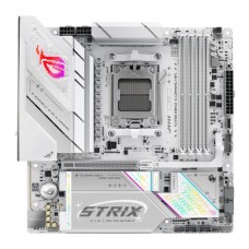 Материнcька плата ASUS ROG STRIX B850-G GAMING WIFI sAM5 B850 4xDDR5 M.2 HDMI DP WiFi BT mATX білий