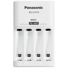Зарядний пристрій для акумуляторів PANASONIC Basic Charger New (BQ-CC51E) Зарядний пристрій для акумуляторів PANASONIC Basic Charger New (BQ-CC51E)
