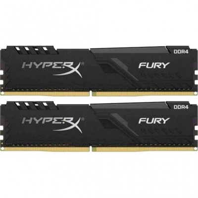 Модуль памяти для компьютера DDR4 32GB (2x16GB) 2666 MHz HyperX FURY Black Kingston Fury (ex.HyperX) (HX426C16FB3K2/32)