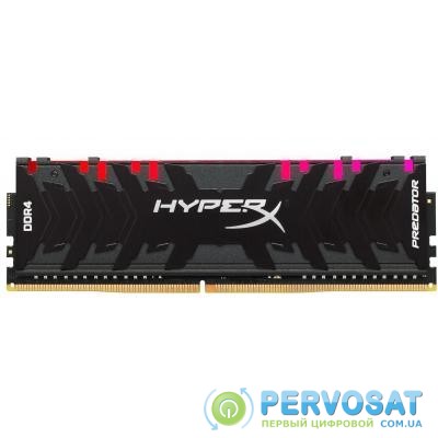 Модуль памяти для компьютера DDR4 16GB 3200 MHz HyperX Predator RGB Kingston (HX432C16PB3A/16)