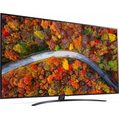 Телевiзор 75&quot; LED 4K LG 75UP81006LA Smart, WebOS, Голубий