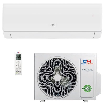 Кондиціонер Cooper&Hunter Cozy Inverter CH-S24FTXK-NG, 70 м2, інвертор, A++/A+, до -15°С, Wi-Fi, R32, білий