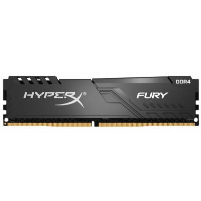 Модуль пам'яті для комп'ютера DDR4 8GB 3200 MHz HyperX FURY Black Kingston (HX432C16FB3/8)