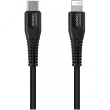 Дата кабель USB Type-C to Lightning 1.2m MFI Black CANYON (CNS-MFIC4B) Дата кабель USB Type-C to Lightning 1.2m MFI Black CANYON (CNS-MFIC4B)