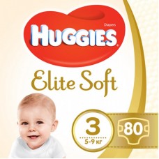Підгузок Huggies Elite Soft 3 Mega 80 шт (5029053545295) Підгузок Huggies Elite Soft 3 Mega 80 шт (5029053545295)