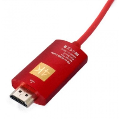 Переходник Type C to HDMI, 2m, 4K, 30HZ Extradigital (KBH1751)