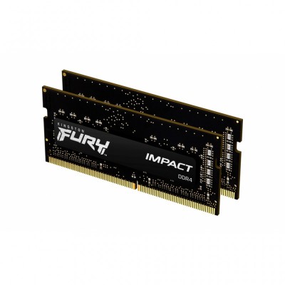 Модуль памяти для ноутбука SoDIMM DDR4 64GB (2x32GB) 2933 MHz Fury Impact HyperX (Kingston Fury) (KF429S17IBK2/64)