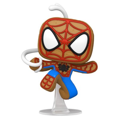 Фігурка Funko POP! Bobble Marvel Holiday Gingerbread Spider-Man 50664