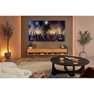 Телевізор 55" Samsung NeoQLED 4K 100Hz Smart Tizen BRIGHT SILVER