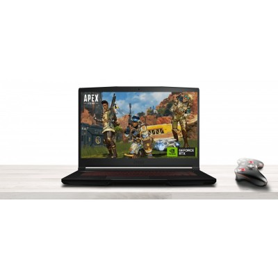 Ноутбук MSI GF63 15.6 FHD, Intel i7-12650H, 16GB, F512GB, NVD3050-6, DOS, чорний