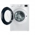 Пральна машина Indesit фронтальна, 7кг, 1200, A+++, 49.6см, дисплей, пара, інвертор, люк чорний, білий