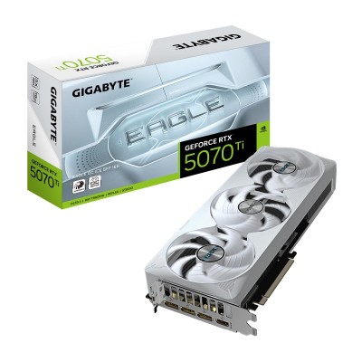 Відеокарта GIGABYTE GeForce RTX 5070 Ti 16GB GDDR7 EAGLE ICE OC