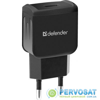 Зарядное устройство Defender EPA-02 black, 1 USB, 5V / 1A (83838)