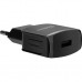 Зарядний пристрій Defender EPA-02 black, 1 USB, 5V / 1A (83838)