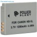 Аккумулятор к фото/видео PowerPlant Canon NB-5L (DV00DV1160)