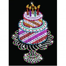 Набір для творчості Sequin Art Orange Святковий торт 25*34см Набір для творчості Sequin Art Orange Святковий торт 25*34см