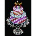 Sequin Art Набор для творчества ORANGE Праздничный торт