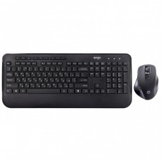 Комплект Ergo KM-710WL Black (KM-710WL)