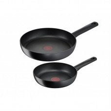 Набір сковорідок 22/28 см Tefal Hard Titanium PRO, алюміній Набір сковорідок 22/28 см Tefal Hard Titanium PRO, алюміній