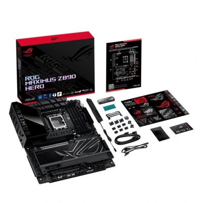 Материнcька плата ASUS ROG MAXIMUS Z890 HERO s1851 Z890 4xDDR5 M.2 Thunderbolt HDMI Wi-Fi BT ATX