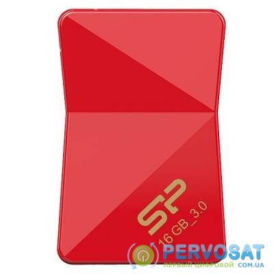 USB флеш накопитель Silicon Power 16Gb Jewel J08 Red USB 3.0 (SP016GBUF3J08V1R)